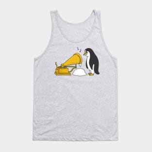 gramophone ice cream Tank Top